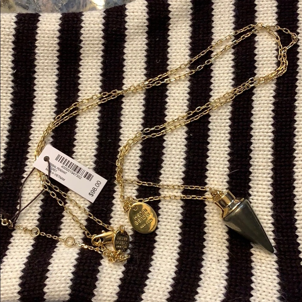 Henri Bendel - Tribal Pendant Necklace